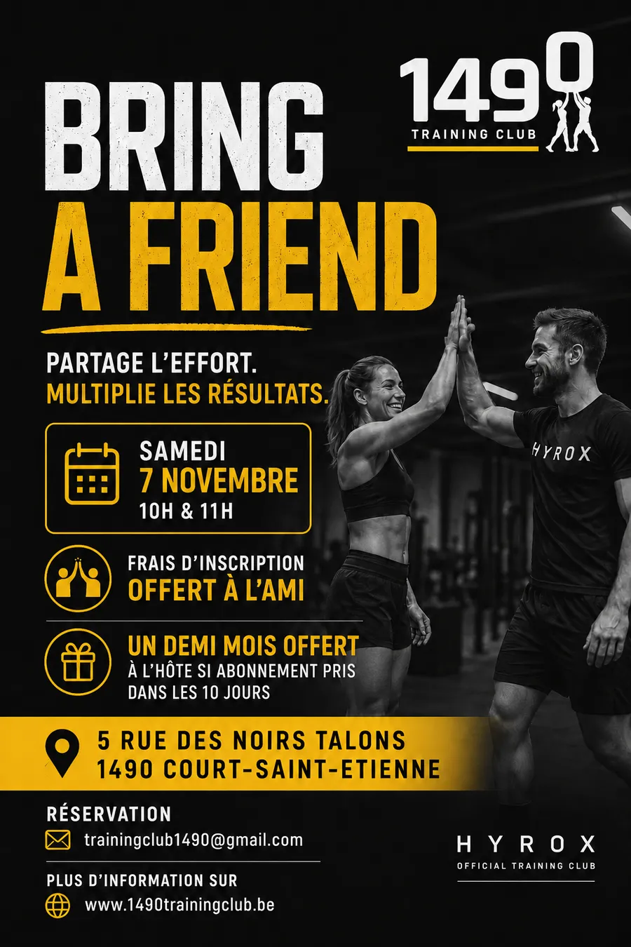 Affiche Bring a friend